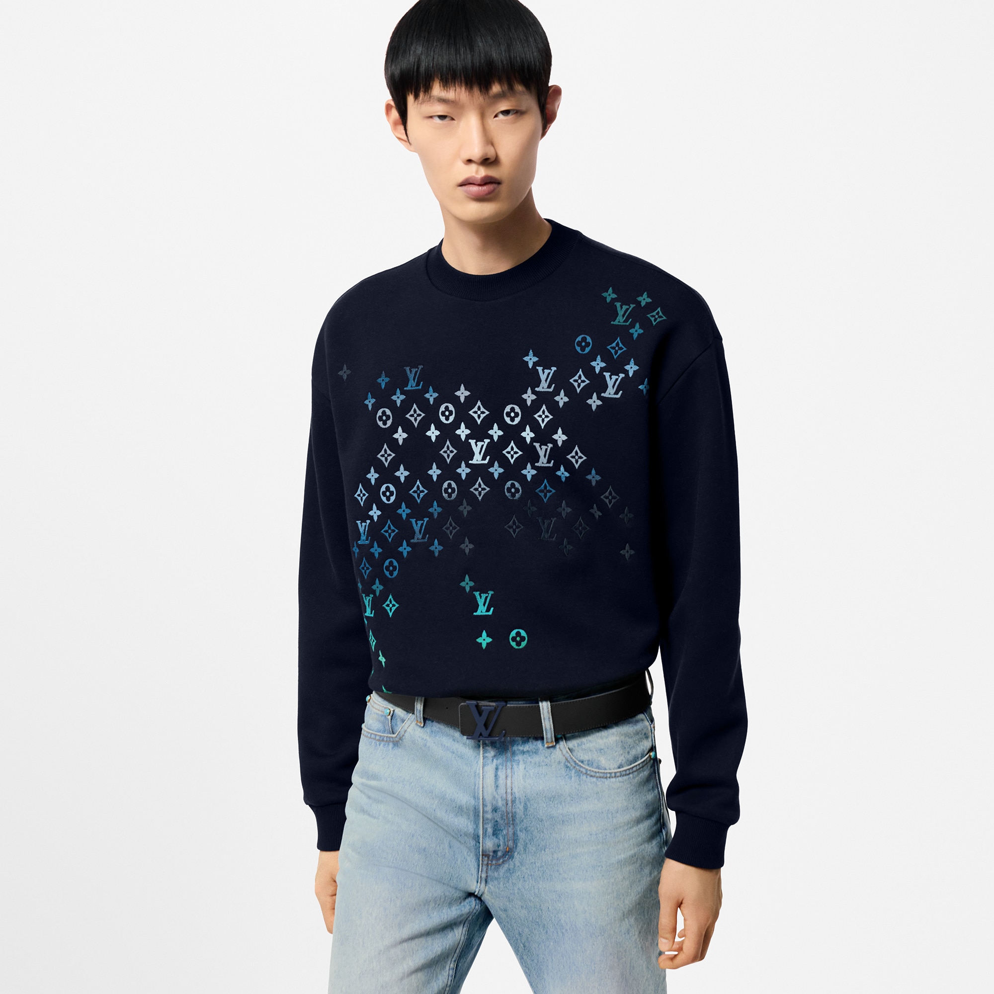 ベルト・LV イニシャル 40MM リバーシブル トリヨン｜ルイ・ヴィトン